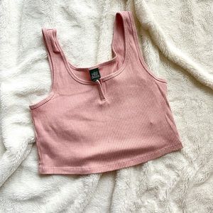 Wild fable cropped tank